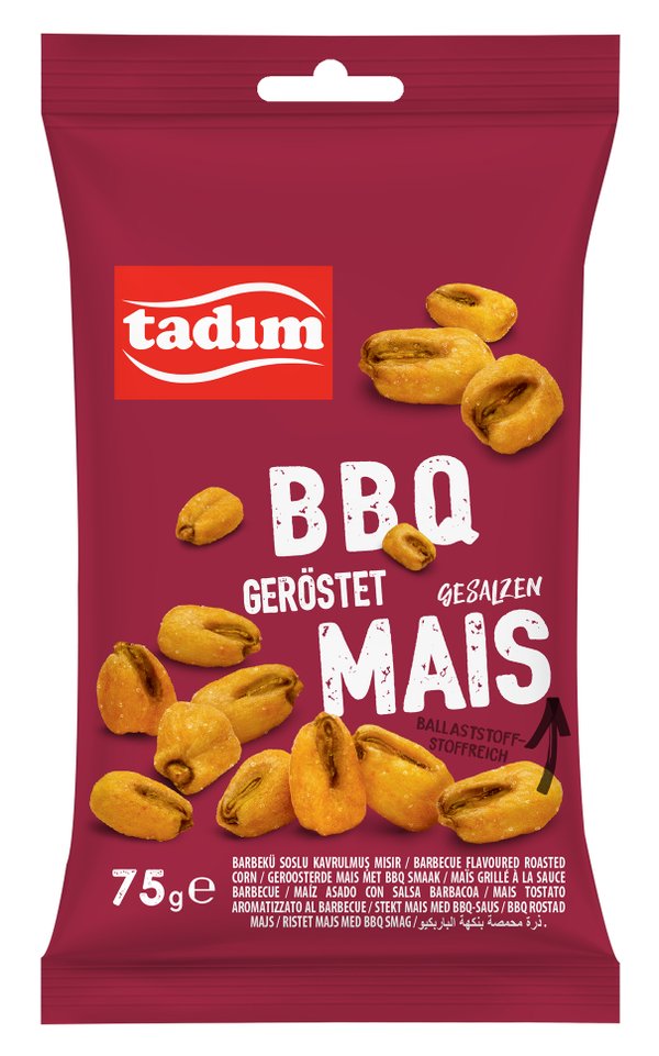 14 x 75 gr. BBQ Mais