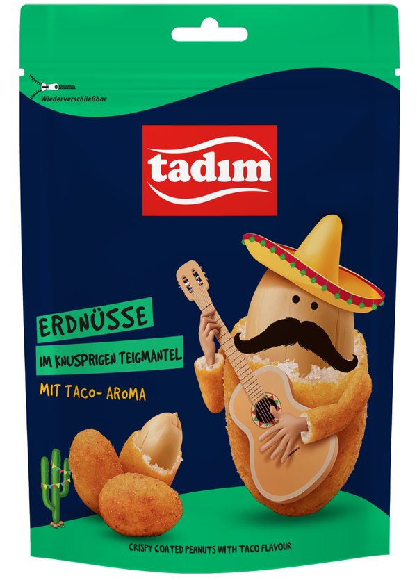140 gr. Erdnüsse im Teigmantel Taco