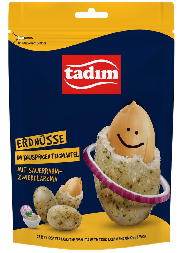 140 gr. Erdnüsse im Teigmantel Sauerrahmen